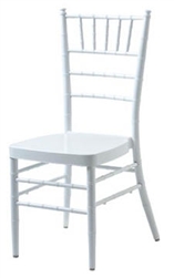 WHITE ALUMINUM CHEAP CHIAVARI CHAIRS