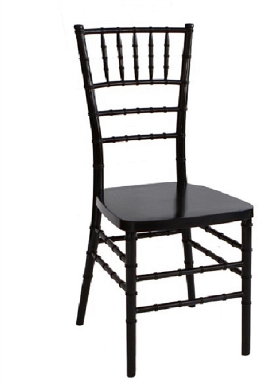 STEEL CORE Black Discount Resin Chiavari Chair