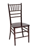 <SPAN style="FONT- WEIGHT:bold; FONT-SIZE: 11pt; COLOR:#008000; FONT-STYLE:">Mahogany Chiavari  Resin Steel Core Chai <SPAN>