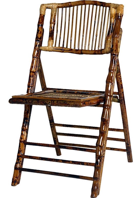 Discount bamboo folding chair