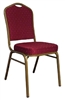 burgundy-fabric-banque-chair-free-shipping