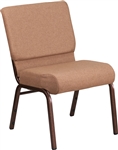 Gray 21" Chapel Chair