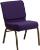 <span style="FONT-SIZE: 11pt">21" Purple Wide Chapel Chair</span>