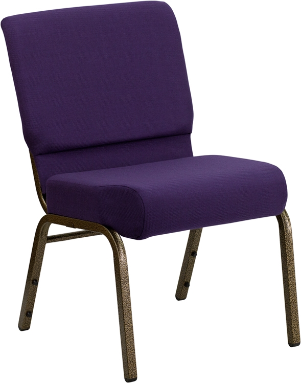 <span style="FONT-SIZE: 11pt">21" Purple Wide Chapel Chair</span>