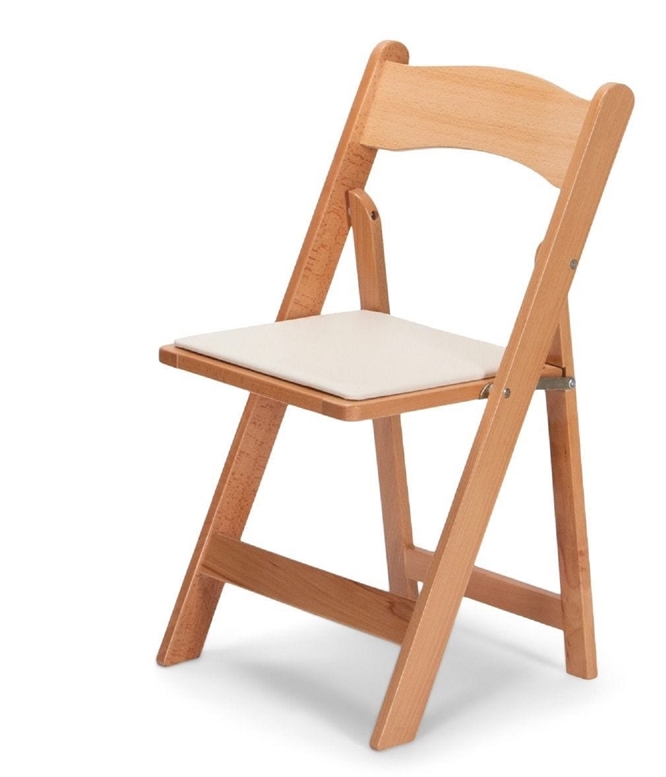 Natural  Wood Folding Chair Discounted Pirces