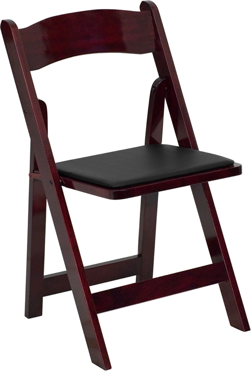 MAHOGANY WOOD FOLDING CHAIRS CHEAP PRICE