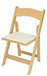 Natural Wood Folding Chair WHOLESALE