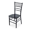 Cheap  Black Discount Resin Chiavari Chair