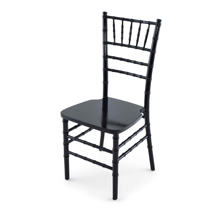 Cheap  Black Discount Resin Chiavari Chair