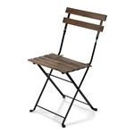 French Wood Bistro Folding Chair