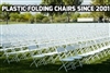 Free Shipping White Plastic Folding Chairs