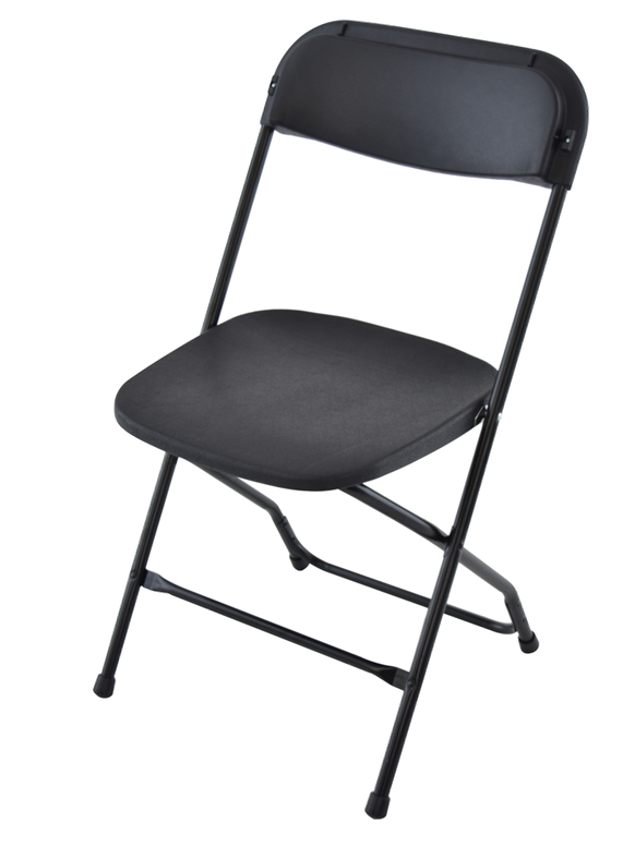Black Discount Plastic Stacking Chairs