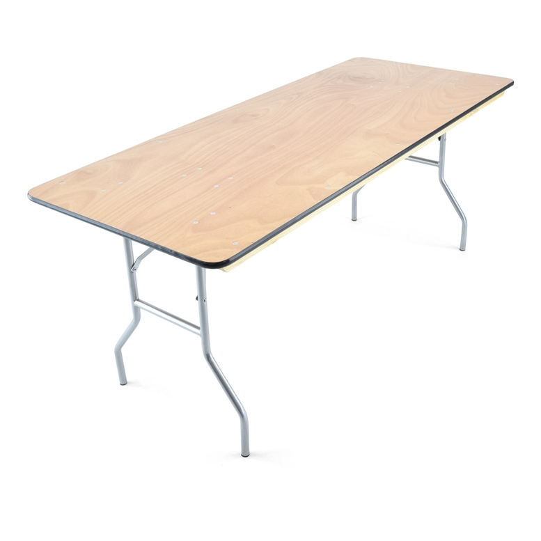 FREE SHIPPING   30 x 96" Plywood Round Folding Tables | Hotel Banquet Folding Tables | Round Tables | WHOLESALE Tables