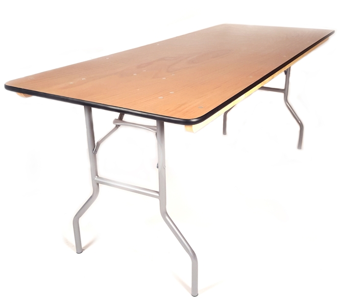 DISCOUNT PLYWOOD TABLES - FOLDING BANQUET WOOD TABLES