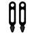 All Rite Products Pack Rack - Standard - Rubber Snubbers (Pair)