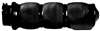 Avon Grips Air Cushioned Grips with Throttle Boss - Black Anodized
