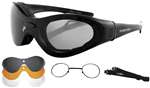 Bobster Eyewear Spektrax Convertible Goggle/Sunglass with Optical Insert