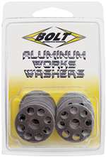 Bolt MC Hardware Aluminum Works Washers - 6mm - Silver