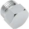 Colony Oil Plug - Hex - 5/8in.-18 - Chrome