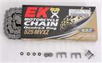 EK Chain 525 MVXZ Quadra X-Ring Chain - 120 Links - Black