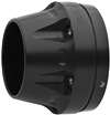 Freedom Performance 4 1/2in. American Outlaw End Cap - Black
