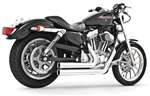 Freedom Performance Independence Shorty Exhaust System - Chrome