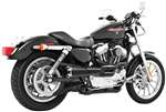 Freedom Performance American Outlaw High 2-Into-1 Exhaust System - Black