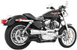 Freedom Performance American Outlaw High 2-Into-1 Exhaust System - Chrome