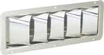 Louvered Vent, Stainless Steel