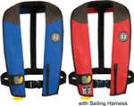 Automatic PFD w/Harness, Red/Black/Carbon