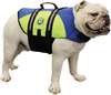 Neoprene Doggy Vest, L, Blue/Yellow, 50-90 lbs.