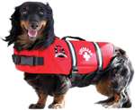 Neoprene Doggy Vest, XL, Red, 90+ lbs.