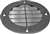 Vent Cover, Louvered Style, Black