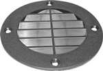 Vent Cover, Louvered Style, Black
