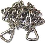 Anchor Chain, 5/16" x 6', Stainless Steel