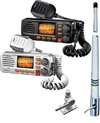 VHF Radio, Economy Package, White