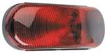 Sealed Oval Tail Light, Red