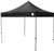 Norstar Canopy Black Powder-Coated Steel Canopy Frame with 600 Denier Top - 10x10 - Black