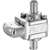 Pingel Guzzler Fuel Valve - 22mm - 3/8in. Single Outlet - Clear Anodized