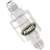Pingel In-Line Fuel Filter - 6AN Aluminum Chrome Finish Fuel Filter