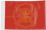 Pro Pad Fire Fighter Highway Flag - 6in. x 9in.