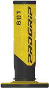 Pro Grip 801 Hybrid Duo-Density Cross Grips - Black/Yellow