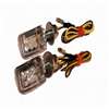 Rumble Concepts LED Signals - Mighty LED No Stalk - 1.0in x .75in - Chrome