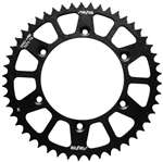 Sunstar Triplestar Aluminum Rear Sprocket - Black - 50T