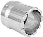 Xtreme Machine Dominate Exhaust Tip for Rinehart 3.5in. Exhaust - Chrome