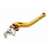 Yana Shiki Adjustable Clutch Levers - Gold - Long