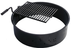 Metal Fire Ring W/Grate