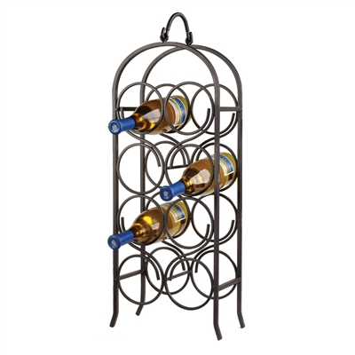 Wine Arch 8-Bottle Floor Rack