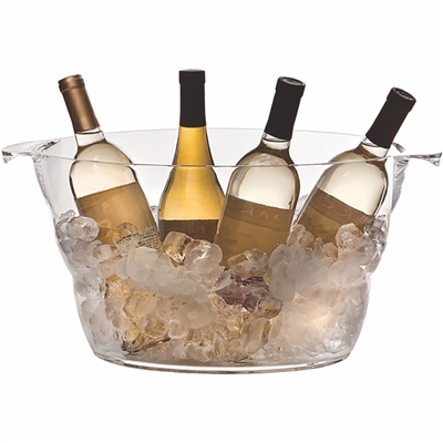 Monterey Jumbo Acrylic Wine Bucket, Clear