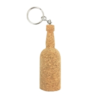 Cork Bottle Keychain